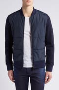 BOSS Men's Skiles Quilted Zip-Up Sweatshirt