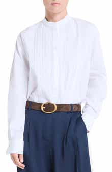 Painter Pintuck Cotton Shirt
