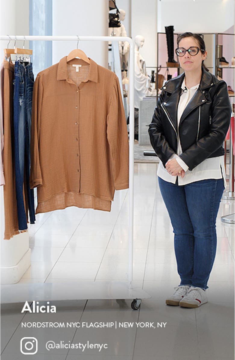 Easy Classic Organic Cotton Button-Up Shirt, sales video thumbnail