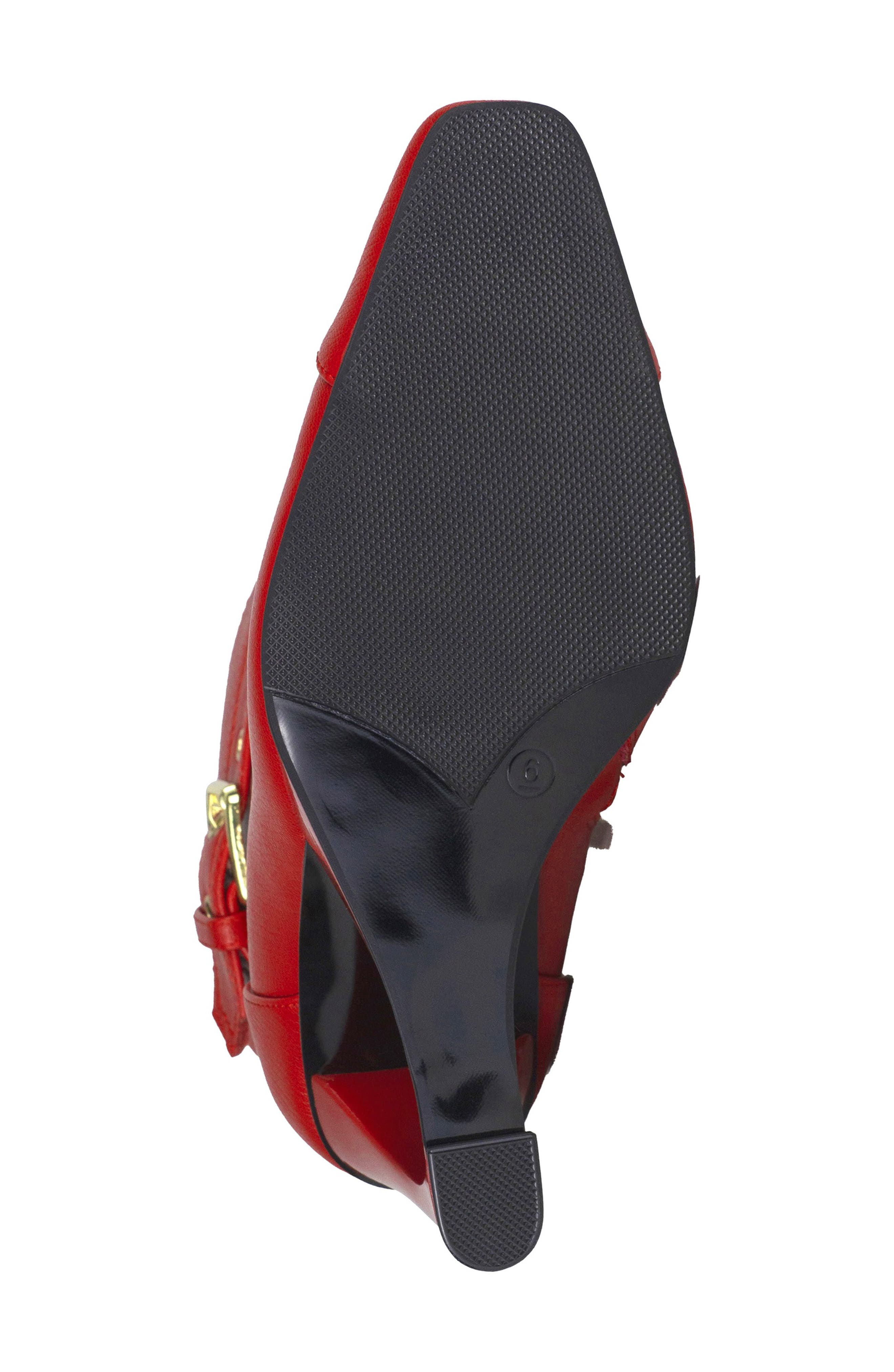 Skylight Bootie, Alternate, color, RED