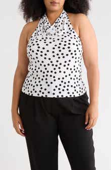 Polka Dot Halter Top