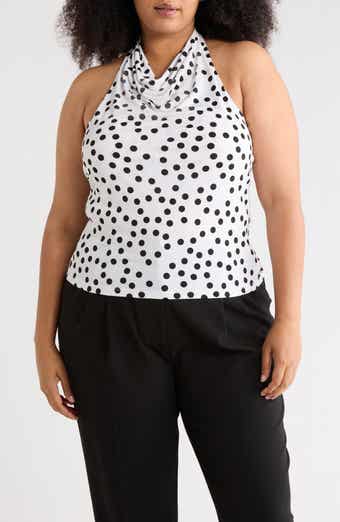 Polka Dot Halter Top
