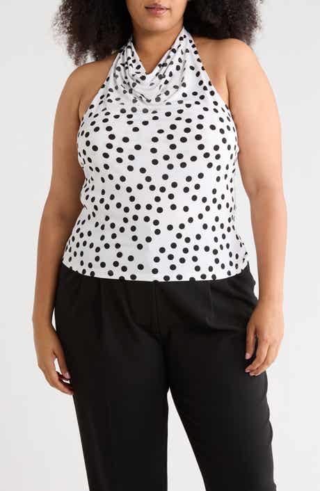 Polka Dot Halter Top