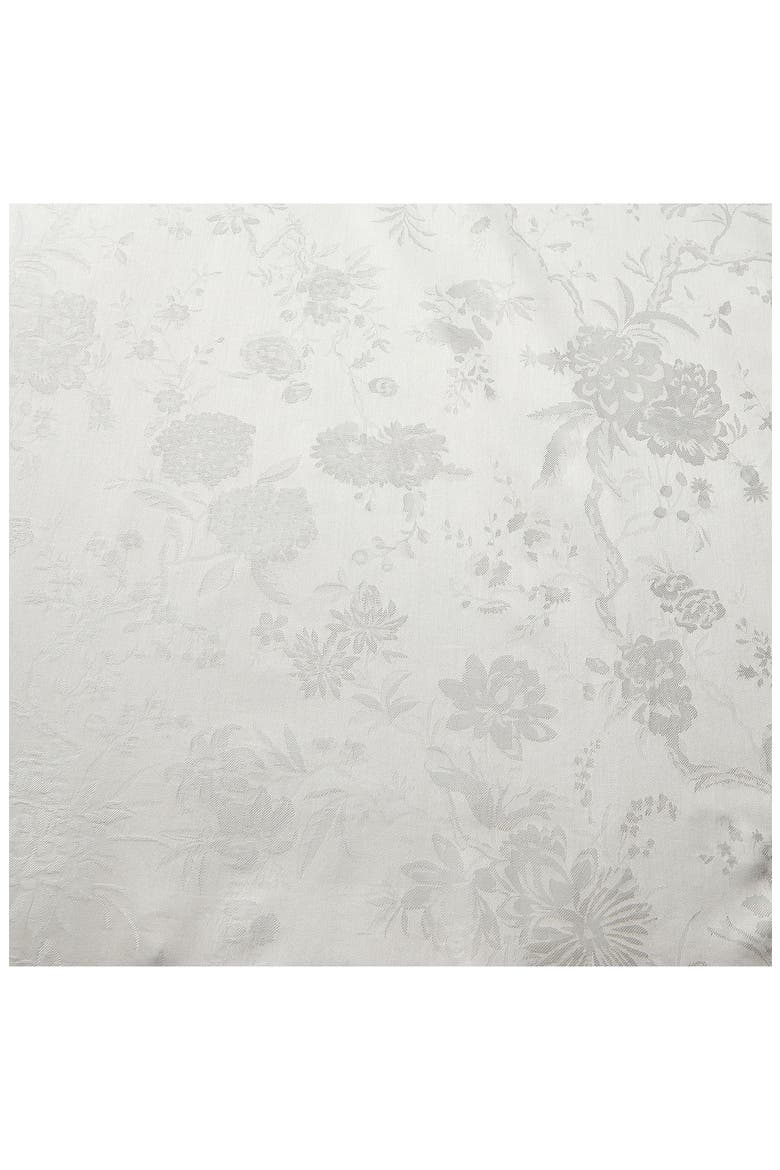 Bethany Floral Jacquard Pillow Sham, Alternate, color, PARCHMENT
