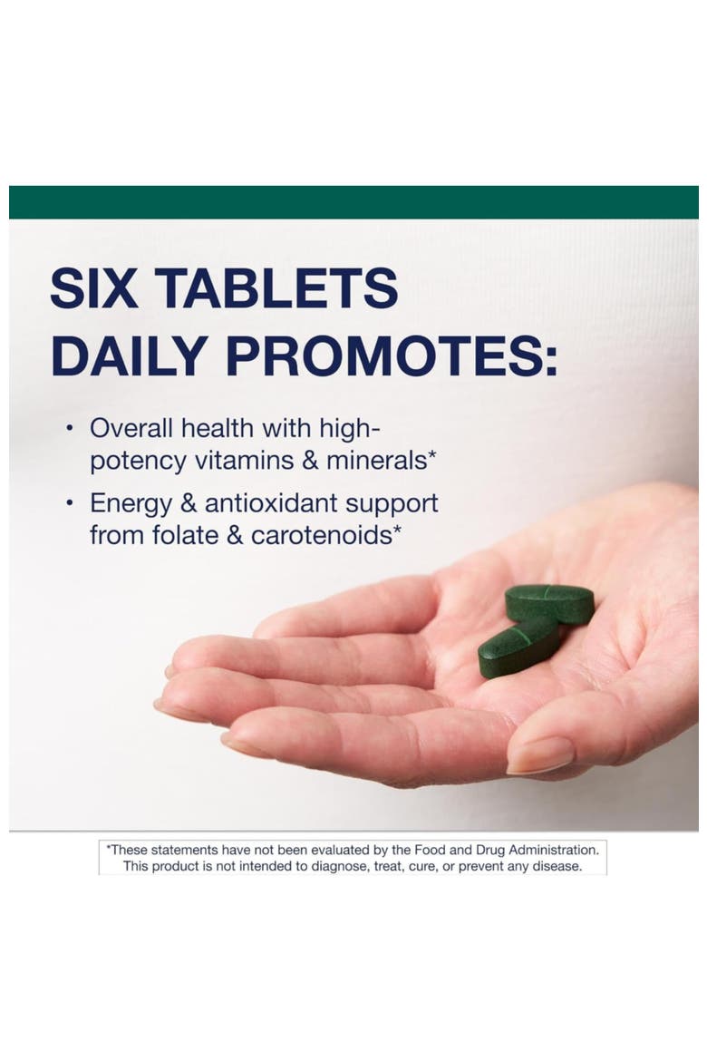 Multigenics Intensive Care Multivitamin with Iron High-Absorption Formula 180 Tablets, Alternate, color, None