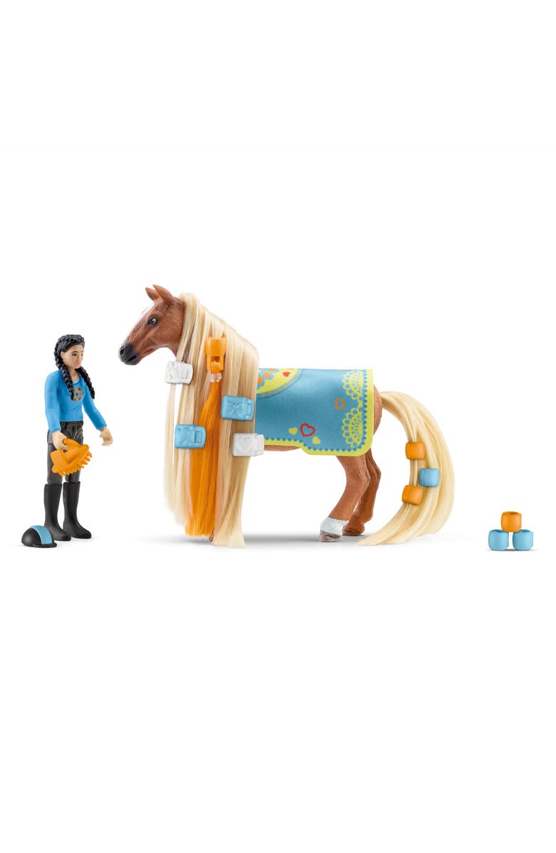 Schleich Sofia's Beauties Starter Set Kim & Caramelo, 8pc Playset, Main, color, Multicolored