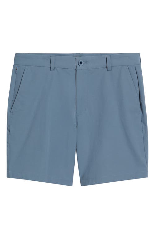 Vineyard Vines On-the-go Water Repellent Shorts In Blue Mirage