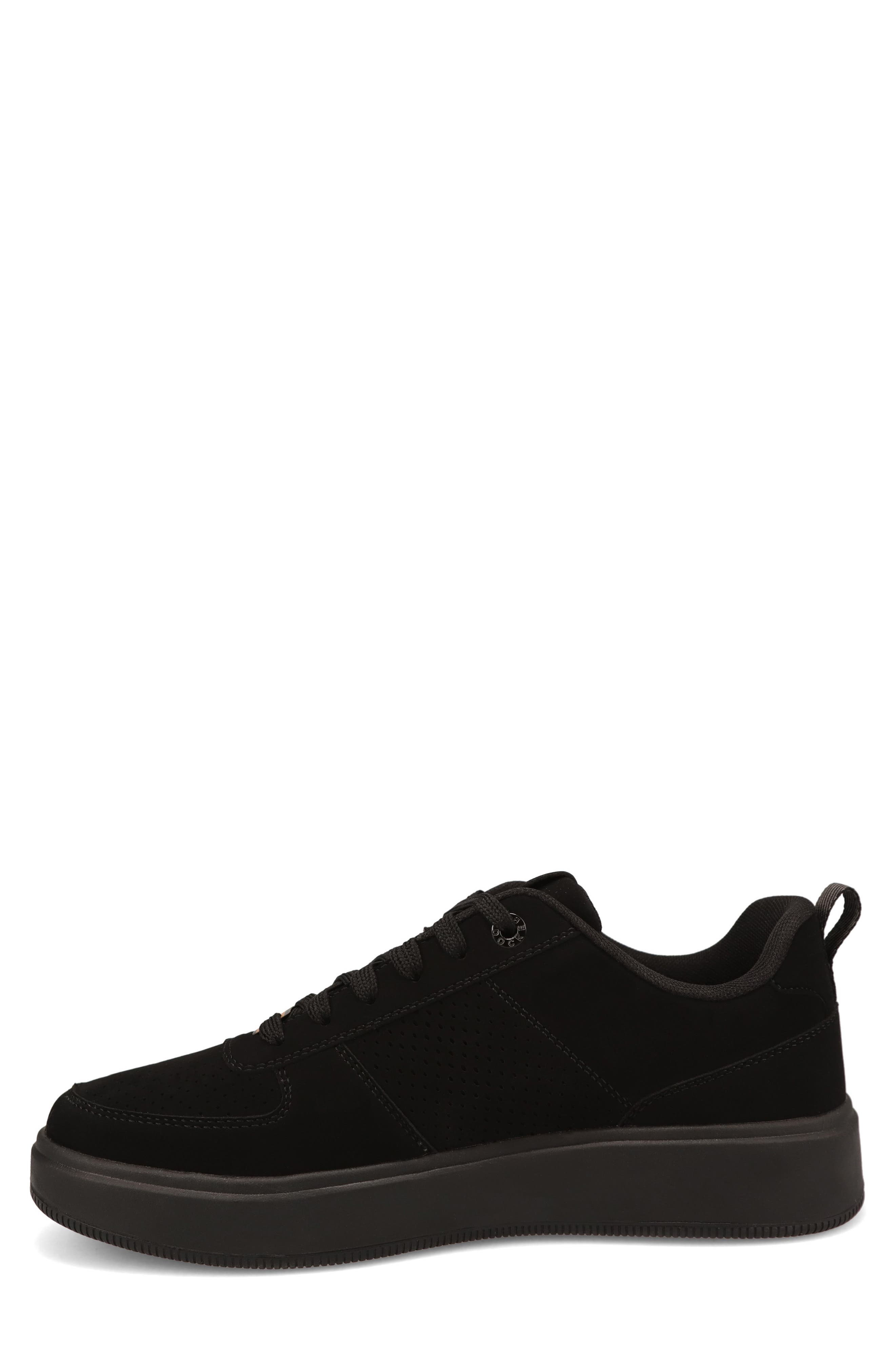 Overtime Laser Sneaker - Wide Width Available, Alternate, color, BLACK MONO