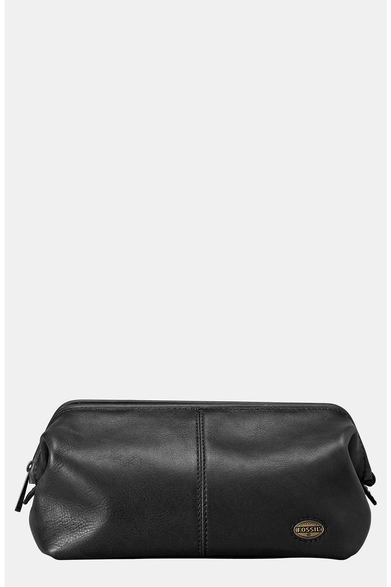 'Estate' Framed Travel Kit, Main, color, BLACK
