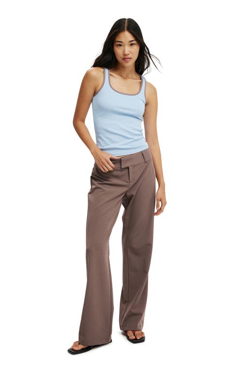 COTTON ON LOLA LOW RISE SUITING PANT 