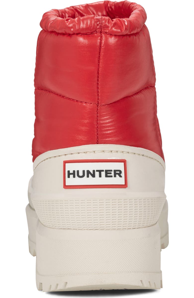Hunter Amble Bootie, Alternate, color, Red