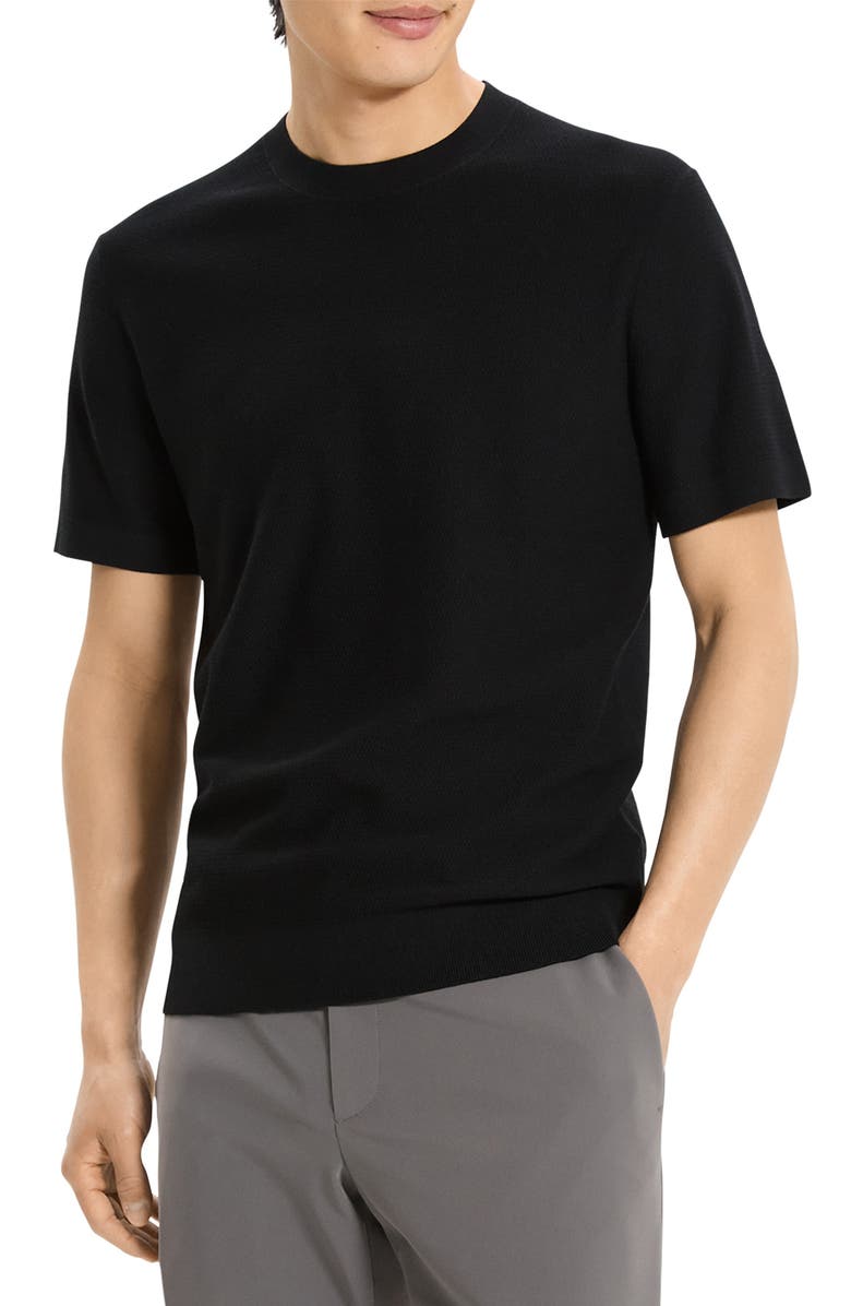 Theory Soris T-Light Crewneck T-Shirt, Main, color, Black