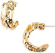 Tasha Molten 'C' Hoop Earrings