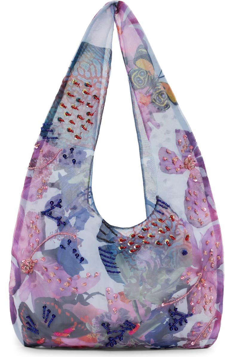 Desigual Marine Print Handbag, Main, color,