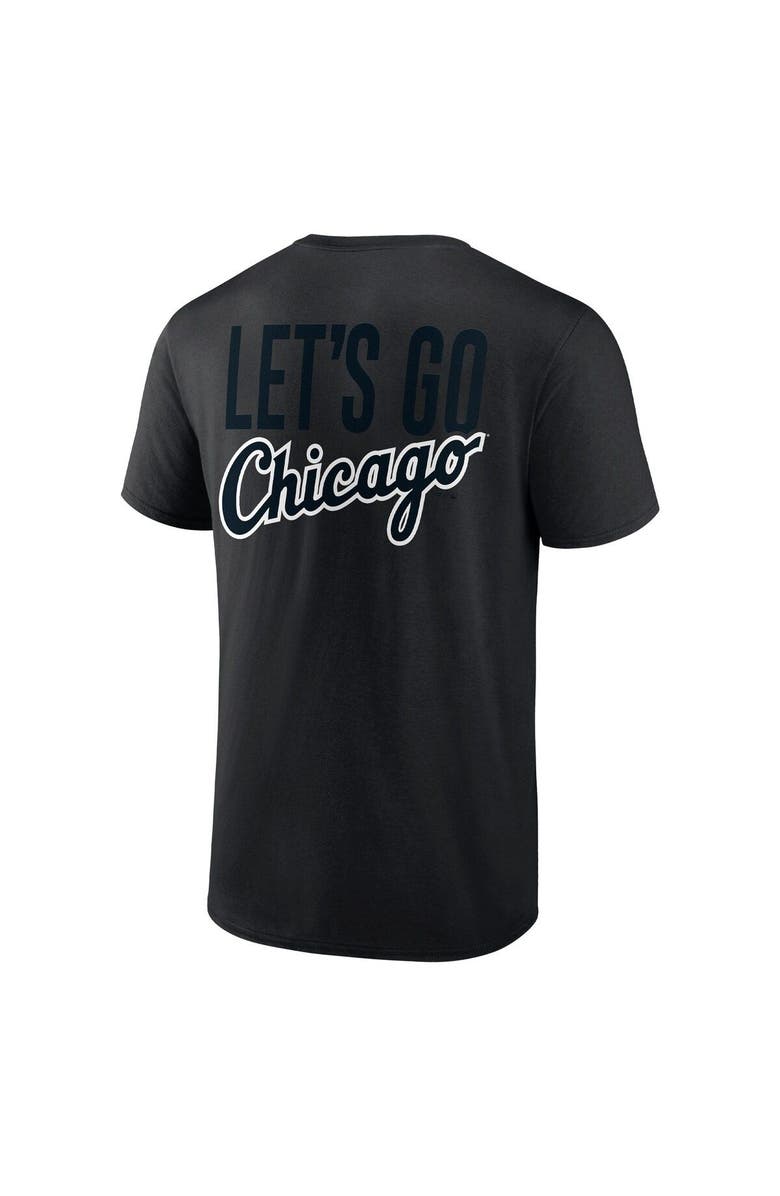 FANATICS Men's Fanatics Branded Black Chicago White Sox In It To Win It T-Shirt, Alternate, color, 