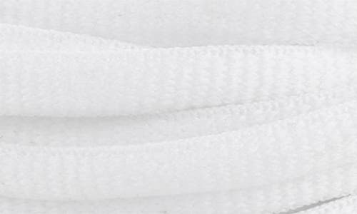 Waves California 54-inch Premium Round Shoelaces In White