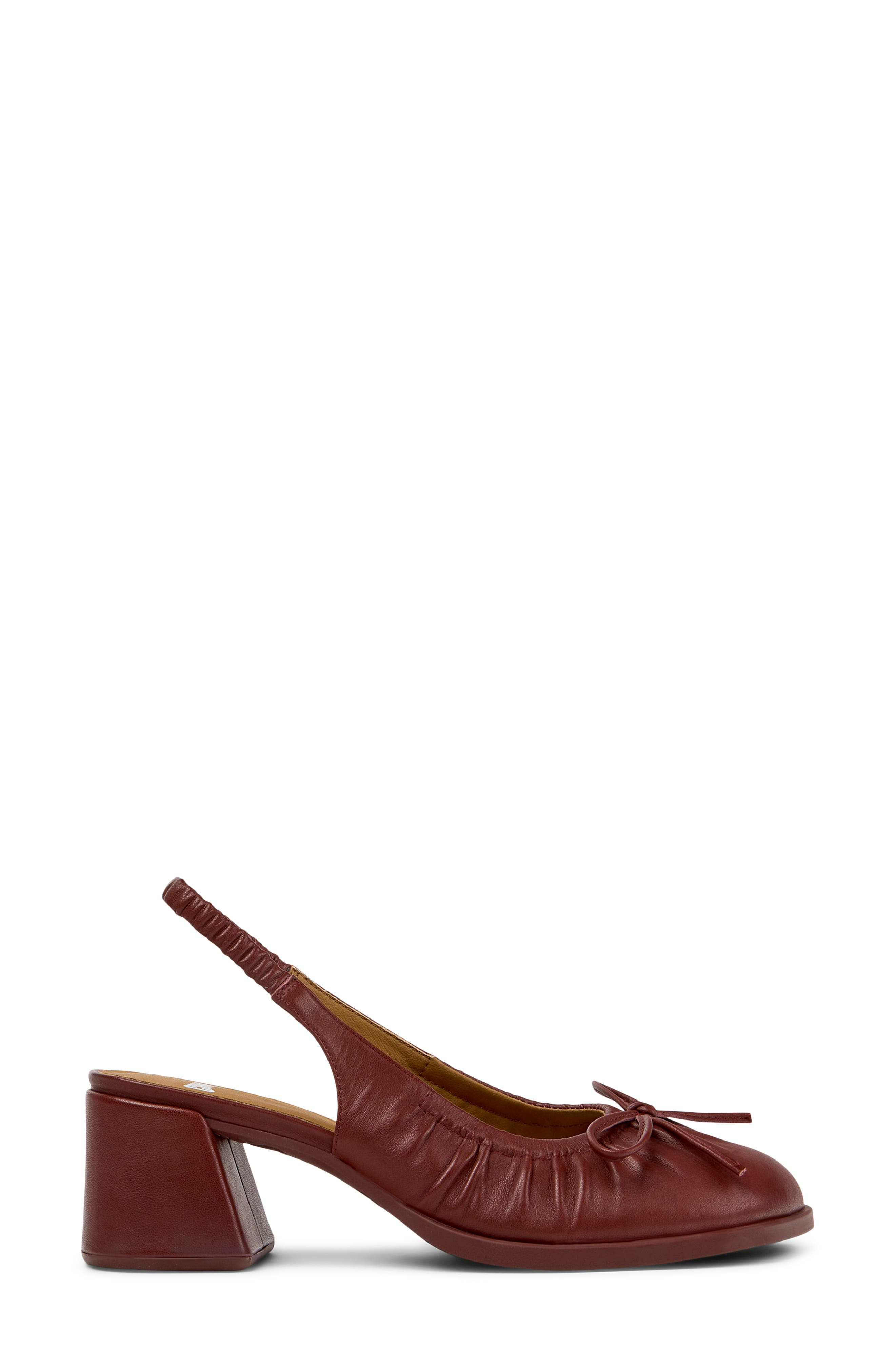 Camper Kora Slingback Pump, Alternate, color, Burgundy