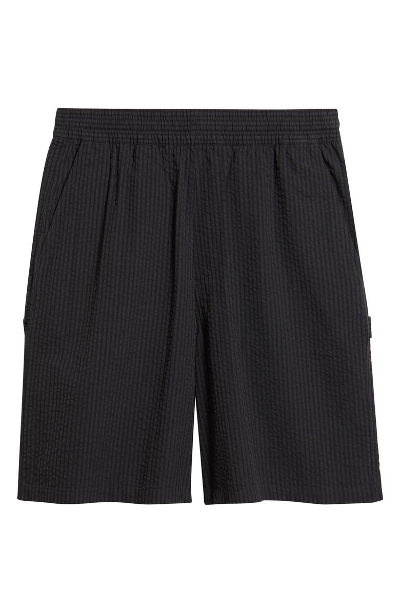 Carhartt Work In Progress Toland Seersucker Shorts, Alternate, color, Toland Stripe, Black