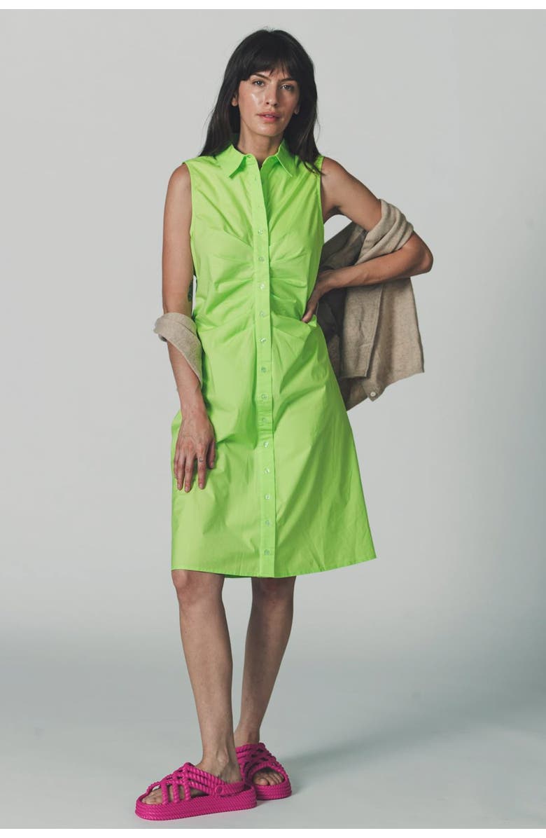 The Shirt The Ashley Dress, Main, color, Lime