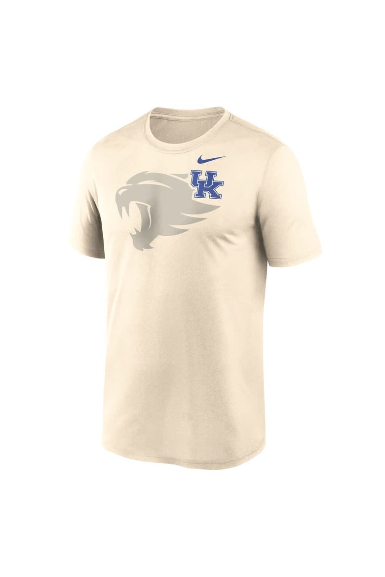 Men's Nike Natural Kentucky Wildcats Campus Shadow Legend Performance T-Shirt, Alternate, color, Natural