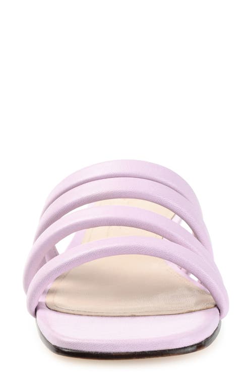 Journee Collection Cenci Strappy Slide Sandal In Lilac