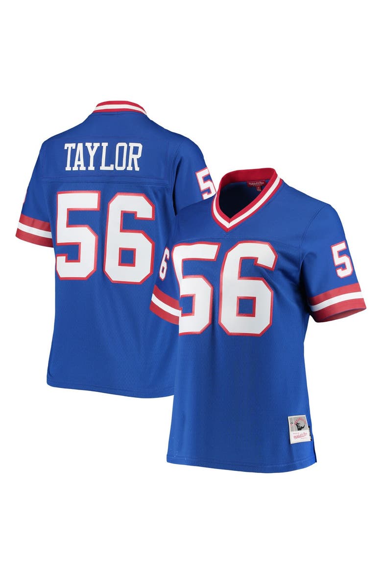 Women's Mitchell & Ness Lawrence Taylor Royal New York Giants 1986 Legacy Replica Jersey, Main, color, Royal