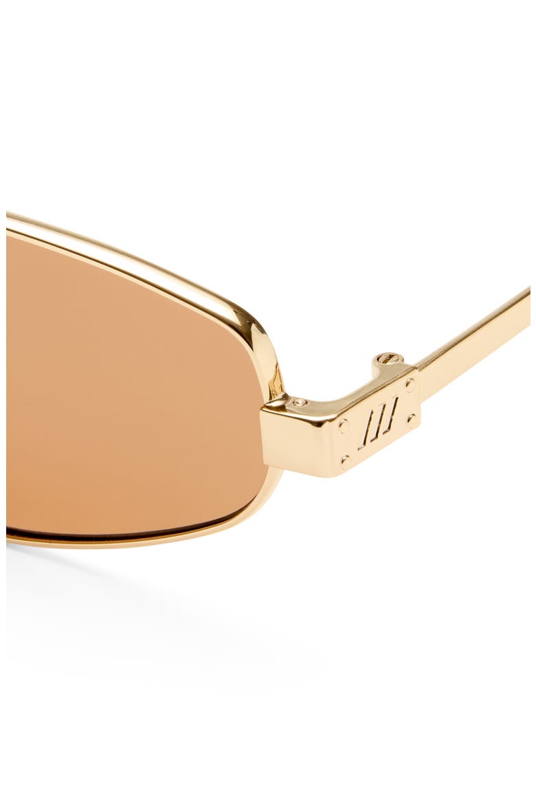 Treausure 59mm Oval Sunglasses, Alternate, color, GOLD / CHOCOLATE MONO