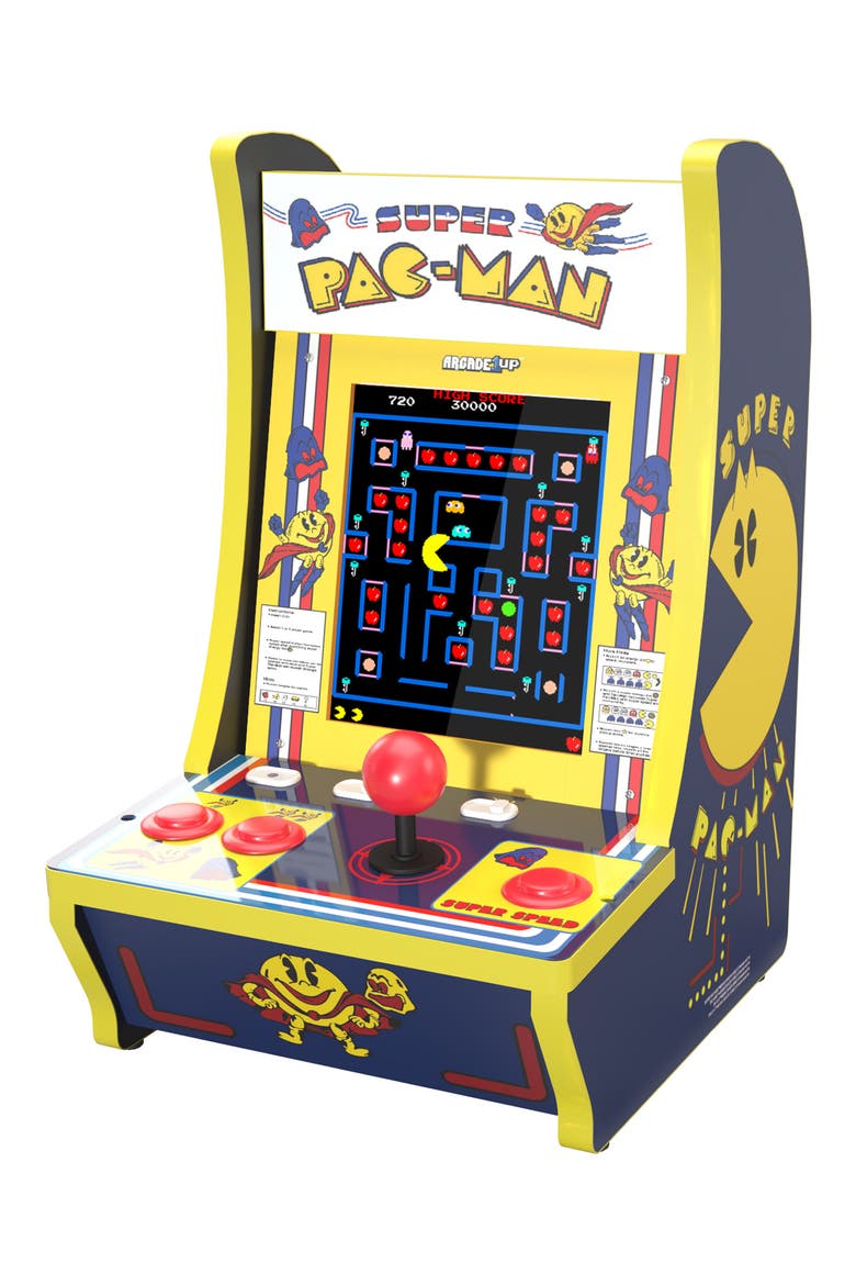 Super Pac-Man Countercade Cabinet, Main, color, MULTI