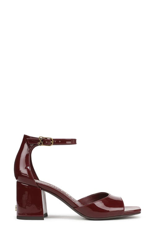 Sam & Libby Lenanne Sandal In Burgundy