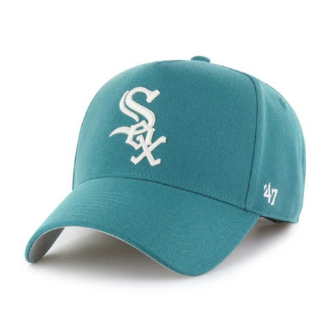 Men's '47  Teal Chicago White Sox Ballpark Offside Adjustable Hat