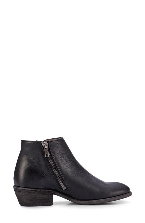 Frye Carson Piping Bootie In Black