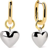 Ana Luisa Heart Earrings - Wesley