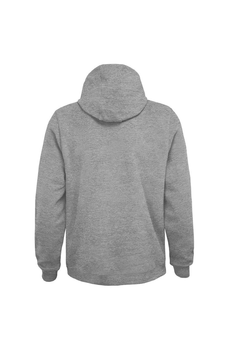 FANATICS Youth Fanatics Branded Heathered Gray Los Angeles Rams Super Bowl LVI Champions Locker Room Trophy Collection Pullover Hoodie, Alternate, color, 