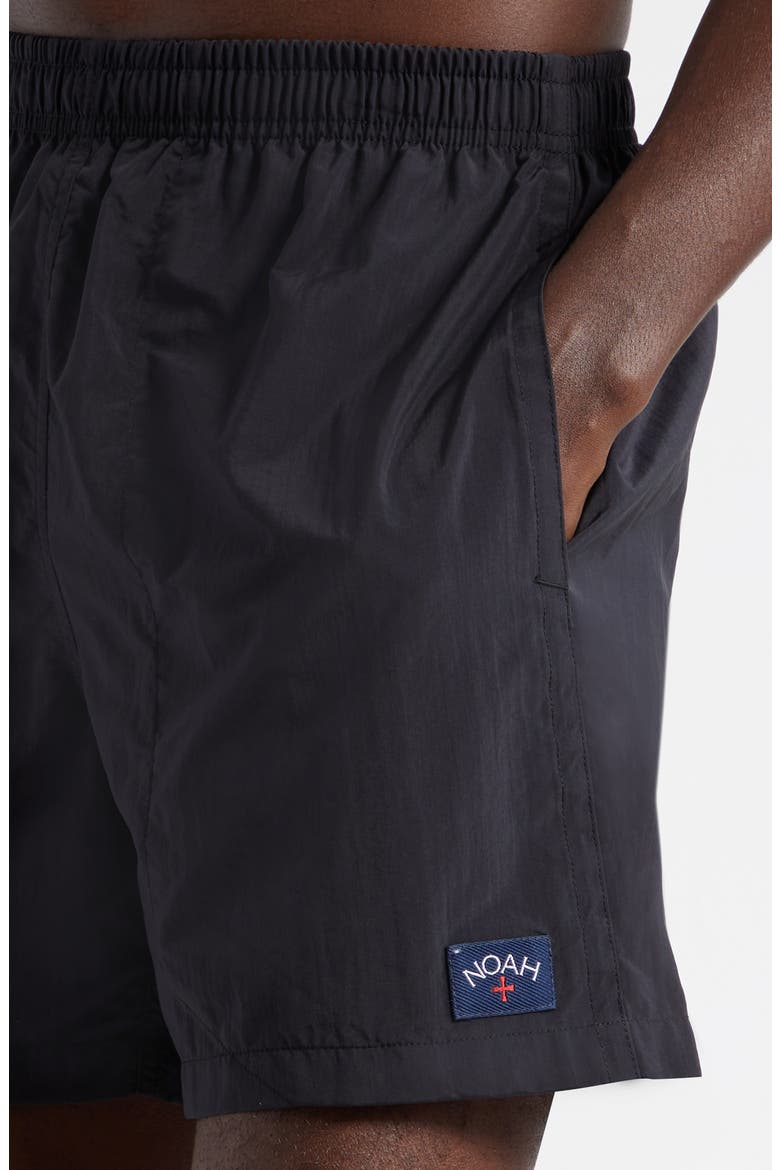 Classic Swim Trunks, Alternate, color, BLACK