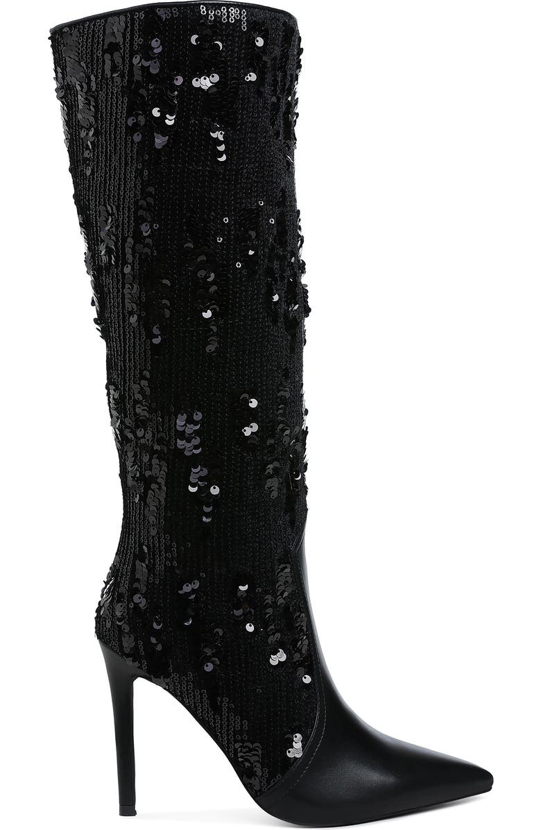 LONDON RAG Sitrah Sequin Boot, Alternate, color,