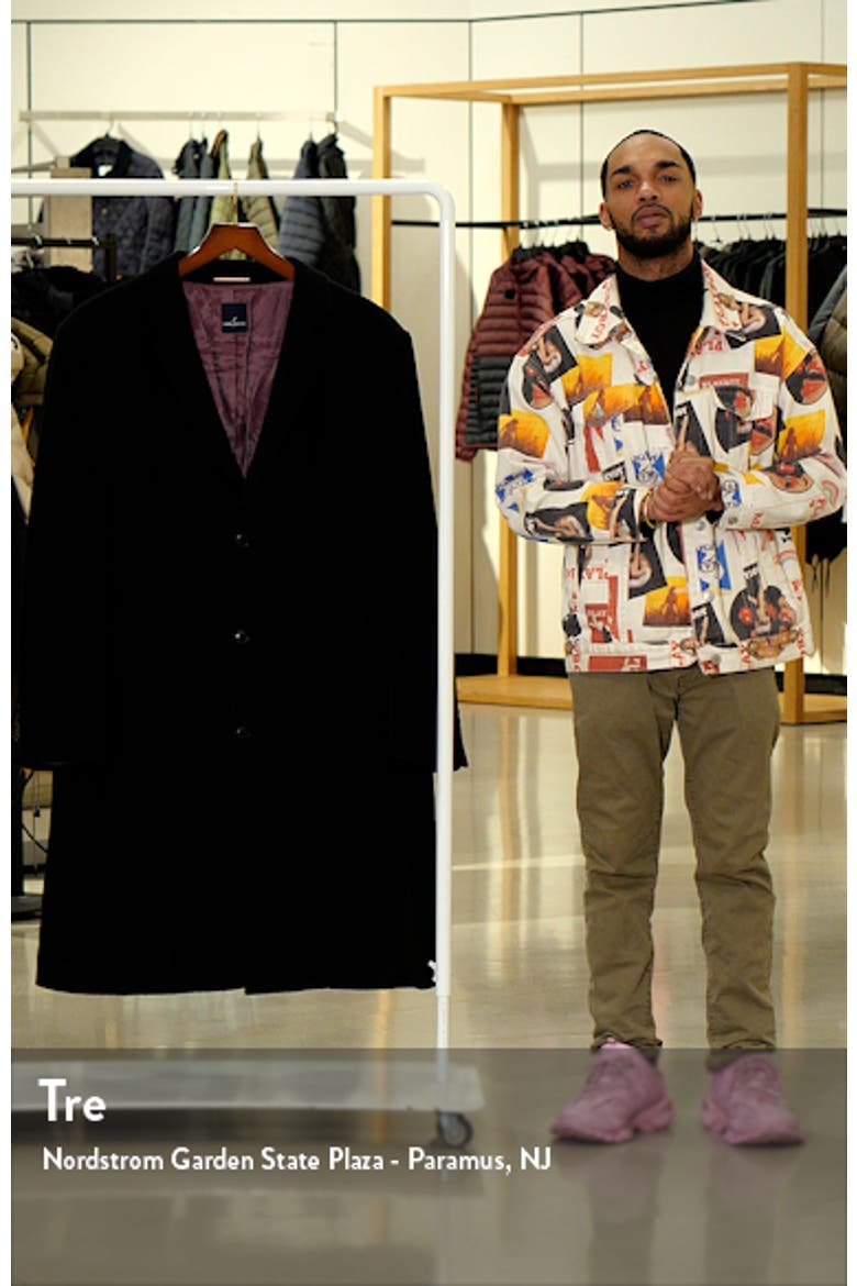 Simon Wool Blend Topcoat video