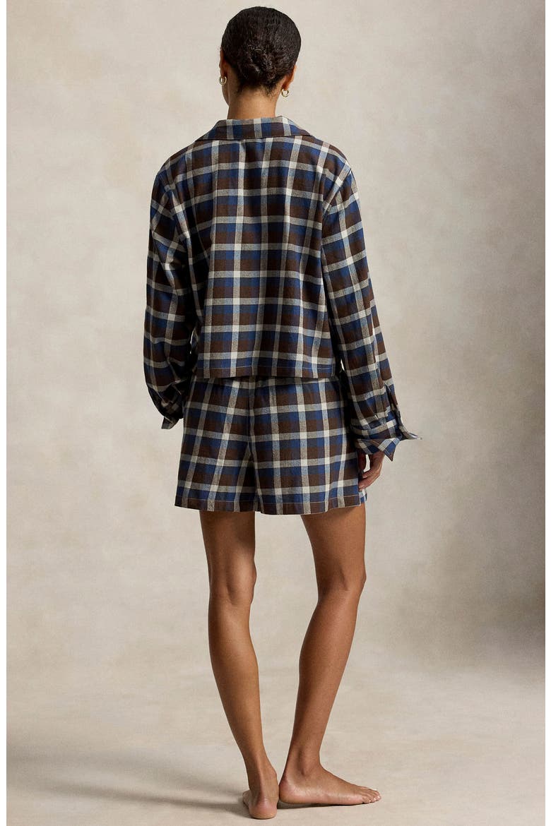 Plaid Cotton Flannel Pajamas, Alternate, color, WINTER PLAID