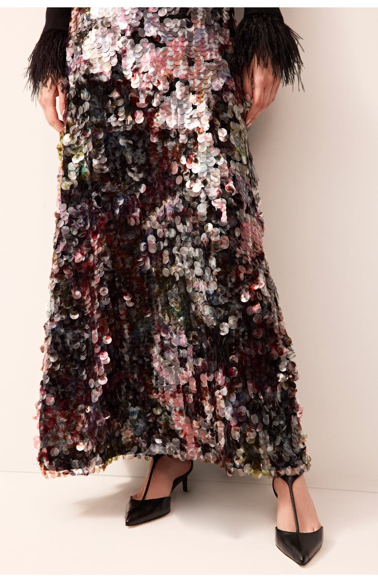 Marie Oliver Odessa Skirt, Alternate, color, Euphoria Sequin