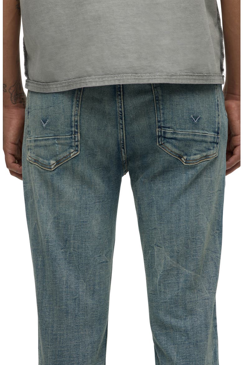 Zack Distressed Skinny Jeans, Alternate, color, NATIONAL