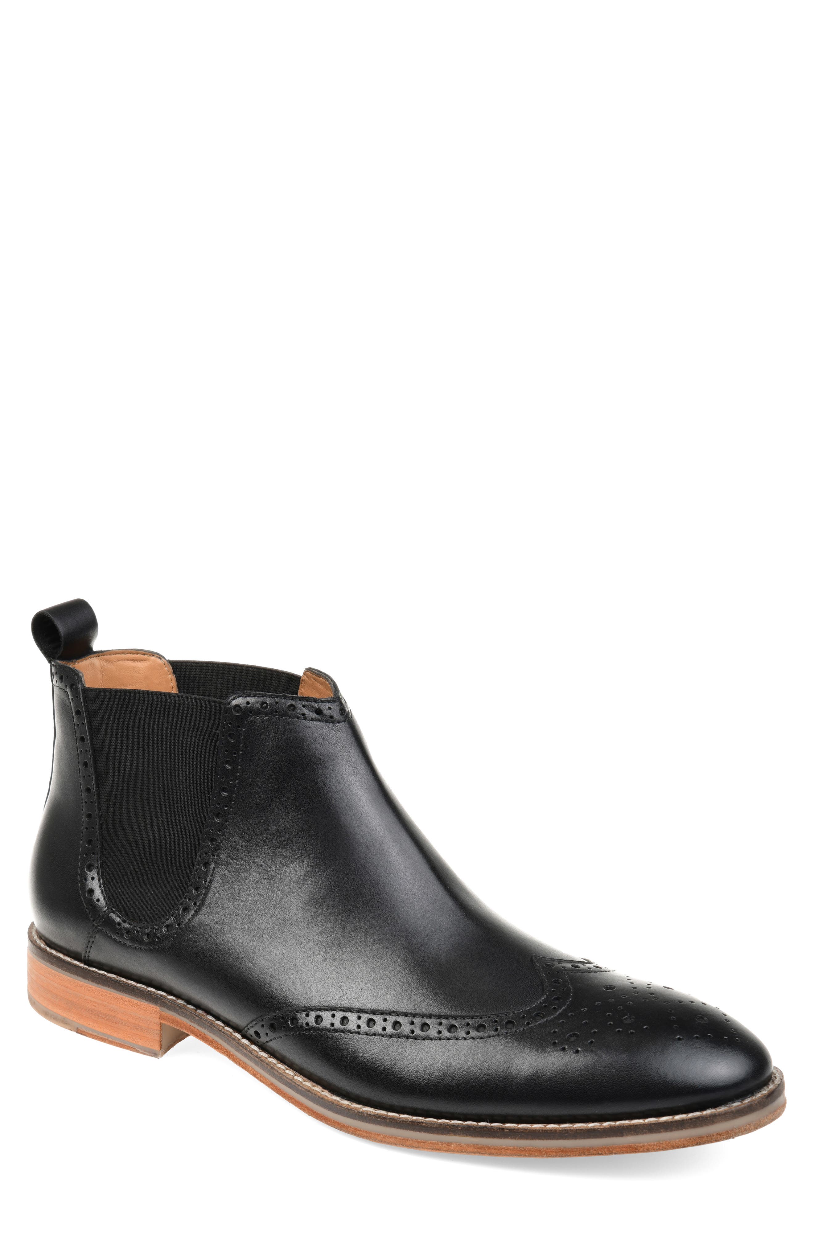 Thomas & Vine Thorne Wingtip Chelsea Boot, Main, color, 