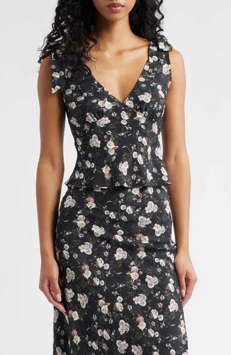 Petal & Pup Kedra Tie Shoulder Top