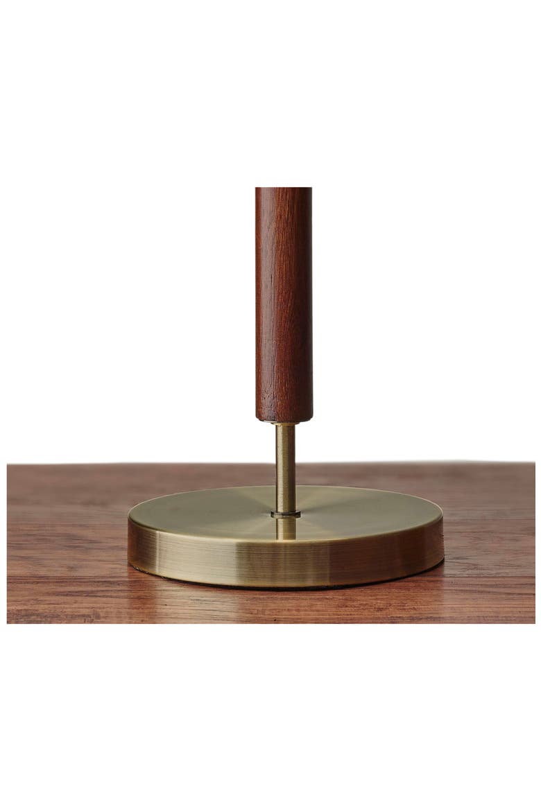 Hamilton Table Lamp, Alternate, color, WALNUT WITH ANTIQUE BRASS