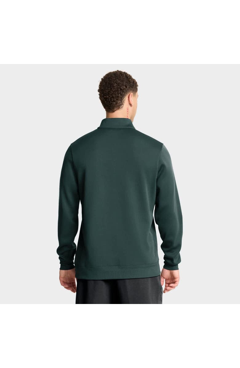 Nike Men's Nike Green Michigan State Spartans 2025 Coaches Premium Dri-FIT Half-Zip Pullover, Alternate, color, Green