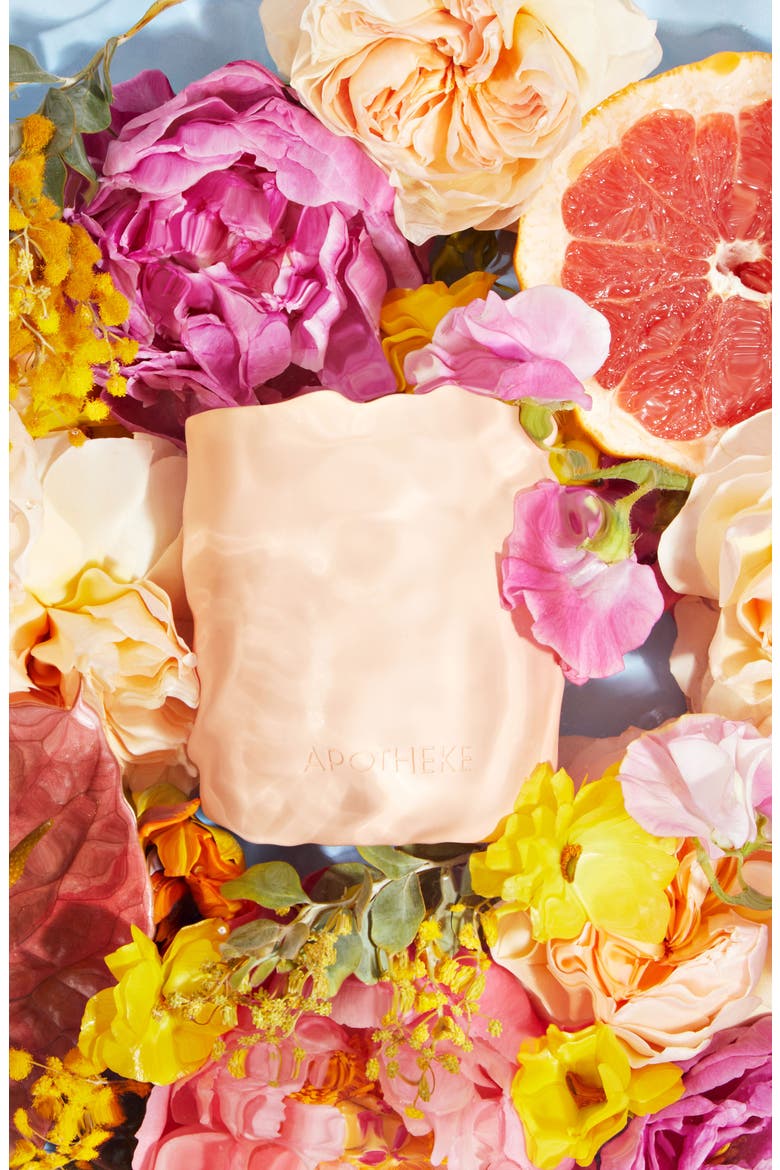 Sea Salt Grapefruit Candle, Alternate, color, PINK