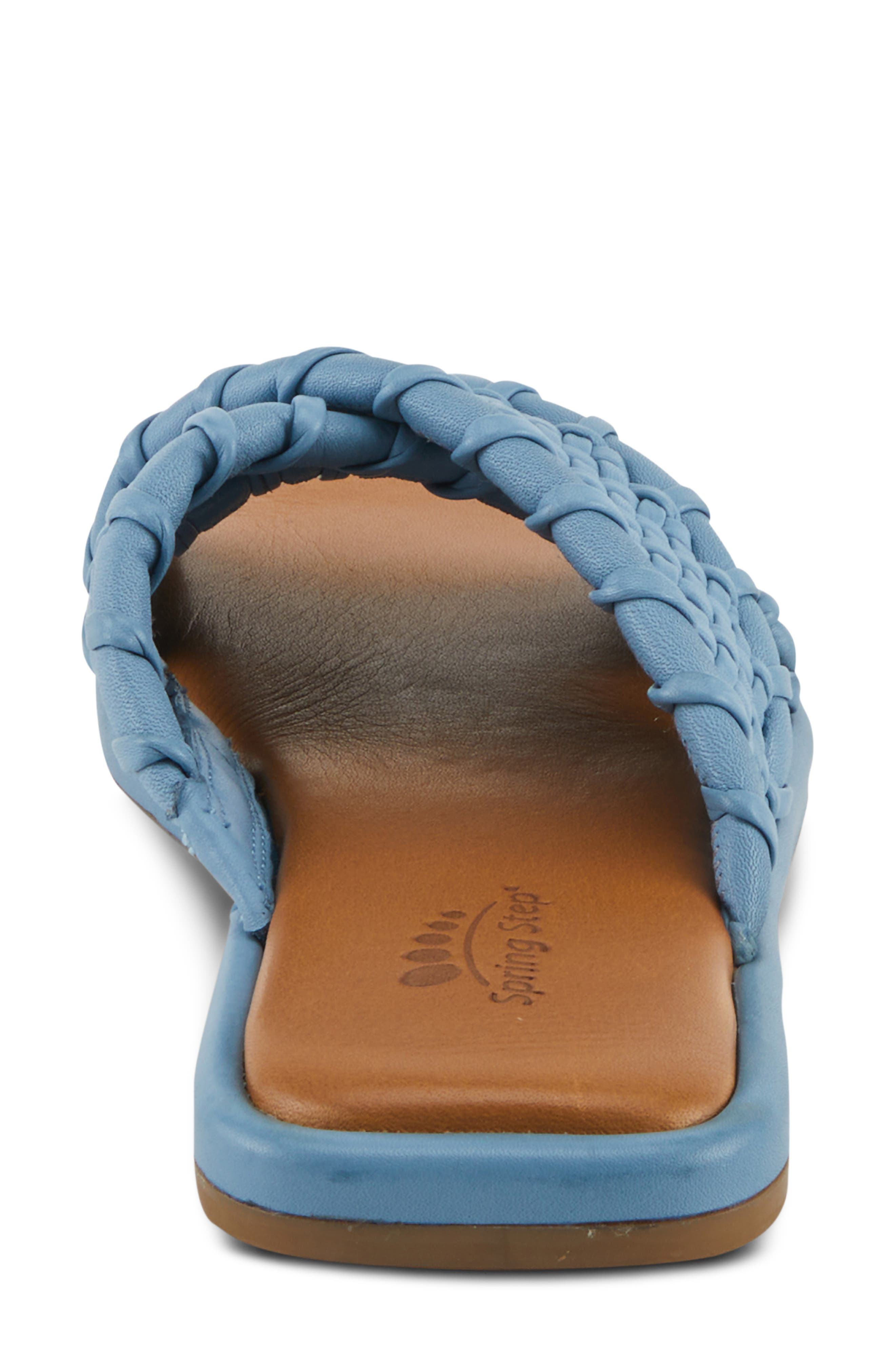 Montauk Slide Sandal, Alternate, color, DENIM BLUE