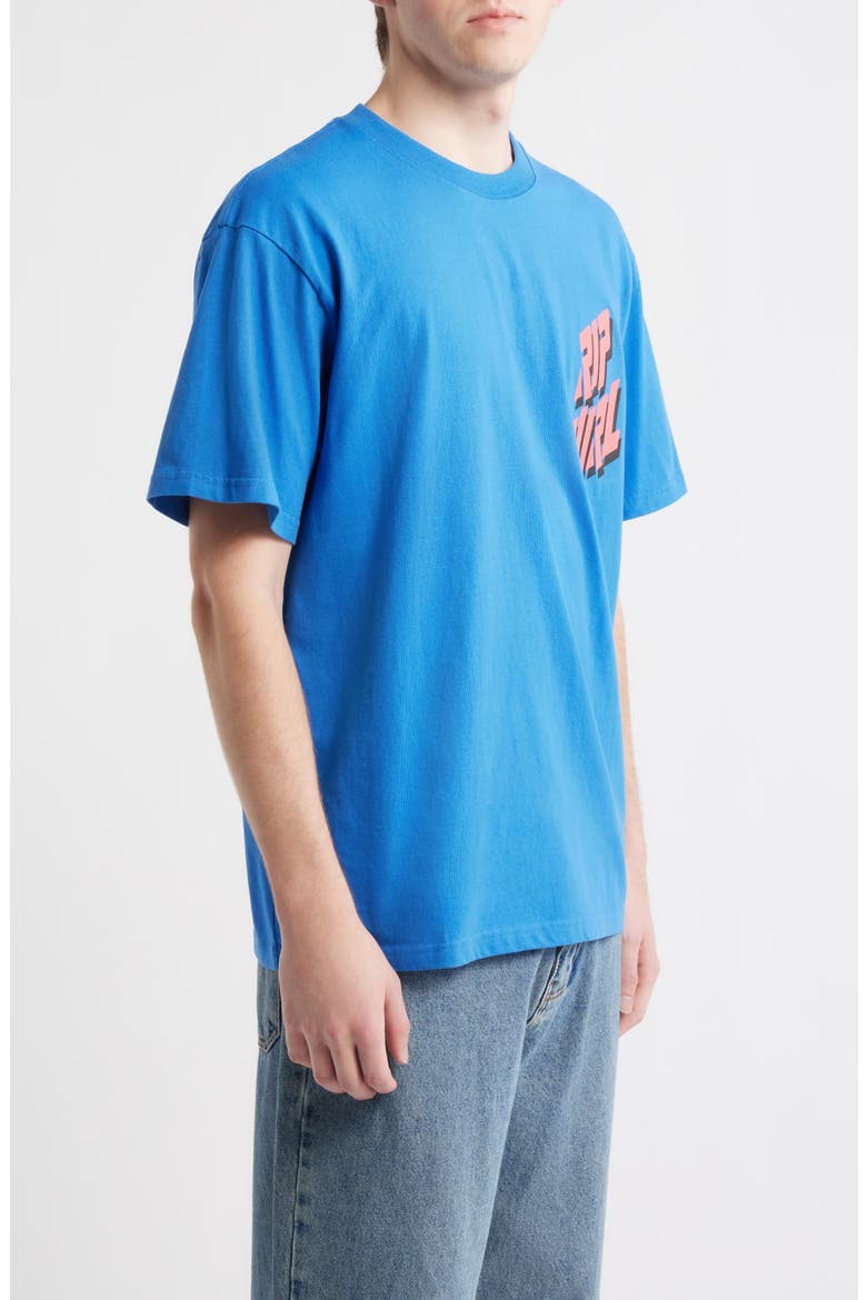 Liquid Trips Slant Graphic T-Shirt, Alternate, color, ROYAL BLUE