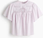 H&M Broderie-anglaise Cotton Blouse