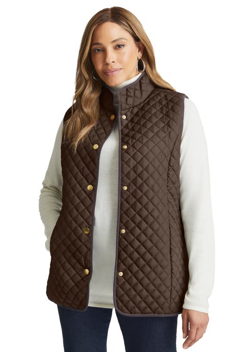 Quilted Vest (Plus Available)