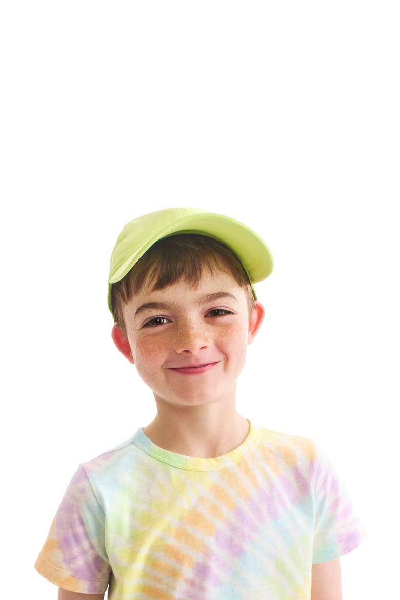 Kids Staycool Stretch Baseball Cap, Alternate, color, Lime