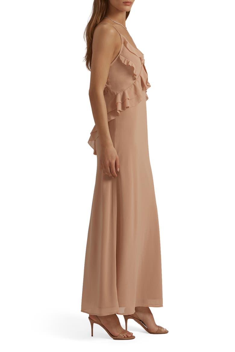 The Who You Ruffle Maxi Dress, Alternate, color, TUSCANY